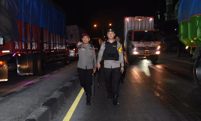 Polres Lamongan Bersama TNI dan Pemkab Lakukan Pengamanan Pengesahan Warga Baru Perguruan Silat