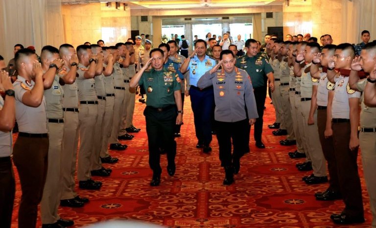 Inilah Pesan Kapolri dan Panglima TNI Kepada Capaja TNI-Polri.