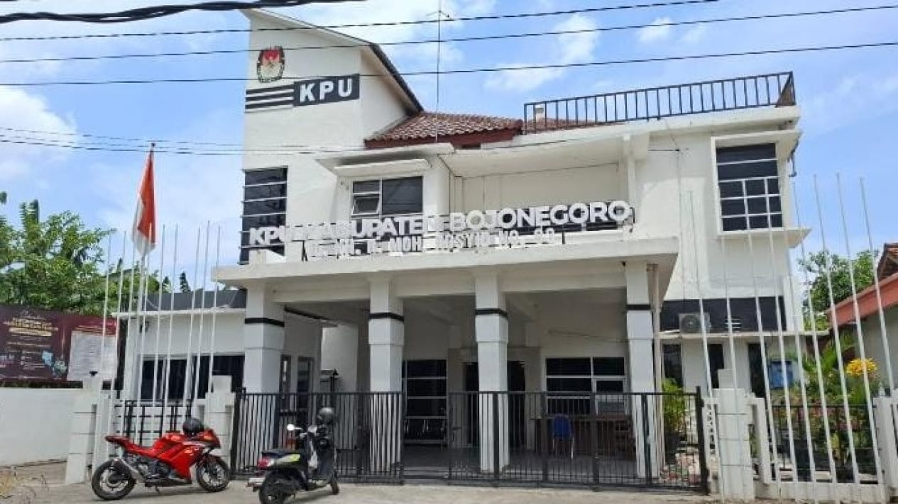 KPU Kabupaten Bojonegoro Gelar Rapat Koordinasi Bersama Dengan  Liaison Officer (LO) dari Kedua Pasangan Calon